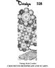 Crochet Flower Medallion Bedsrpread Runner pattern Design 528
