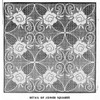 Rose Filet Crochet Tablecloth pattern Design 769