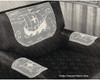 Filet Crochet Viking Ship Chair Set Pattern 