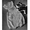 Vintage Toddlers Playsuit Knitting Pattern 