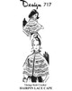 Hairpin Lace Cape Pattern, Mail Order Design 717