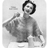 Hairpin Lace Crochet Bed Jacket Pattern