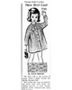 Mail Order Design 7150 Knitted Coat Newspaper Advertisement