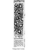 Mail Order Design 842 Crocheted Afghan Pattern Newspaper Advertisement