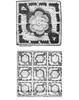 Rose Afghan Squares Crochet Pattern Design 842