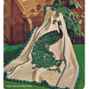 Peacock Crocheted Afghan Pattern from American Thread