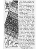 Mail Order Design 830, Crocheted Afghan Newspaper Advertisement