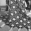 Vintage Starfish Afghan Crochet Pattern with Tassels