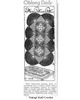 Mail Order Pattern No E-1016 Crocheted Runner Newspaper Advertisement