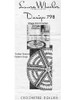 Large Wheel Doily Crochet Pattern, Mail Order Design 798