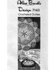 Vintage Starfish Crocheted Doilies Pattern, Alice Brooks 7140