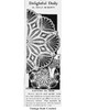 Mail Order Pattern No 2590, Dellightful Doily Newspaper Advertisement
