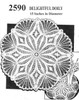 Delightful Doily Crochet Pattern, Mail Order No 2590