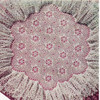 Vintage Ruffled Flower Doily Crochet Pattern 