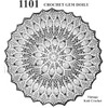 Crochet Pineapple Gem Doily Pattern, Mail Order 1101