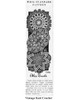 Mail Order Design 7394 Three Crocheted Doilies newspaper advertisement