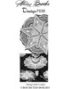 Crochet Star Doilies Pattern in Spiderweb Stitch, Alice Brooks Design 7030