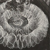 Vintage Crochet Double Ruffle Doily Pattern 