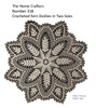 Vintage Fern Crocheted Doily Pattern, Homecrafters 318