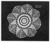 Vintage Crochet Star Doily Pattern in Pineapples