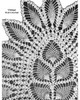 Oval Pineapple Doily Crochet Pattern Illustration, Mail Order Design 799