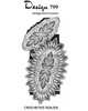 Vintage Oval Crocheted Doilies in Pineapple Stitch Design 799
