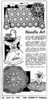 Mail Order Pattern No 3097, Crocheted Doilies Newspaper Advertisement