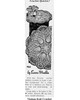 Mail Order Design 783 Crocheted Doiles Pattern Newspaper Advertisement