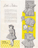Crochet Baby Set, Mail Order No 576 in 1952 Laura Wheeler Designs Catalog