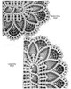 Pineapple Doilies Pattern Stitch Illustration