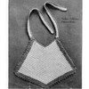 Triangle Crochet Baby Bib Pattern 