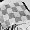 Knitted Checkerboard Afghan Pattern