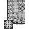 Vintage Lily Mills Crochet Star Medallion Bedspread Pattern No 623