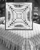 Crochet Lancaster Square Pattern Bedspread 
