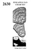 Pineapple Chair Doily Pattern Set, Mail Order 2630 from Anne Cabot