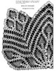 Pineapple Chair Back Crochet Pattern Illustration for Design 687