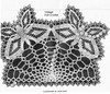 Crochet Butterfly Pattern Stitch Illustration
