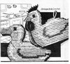 Crochet Chicken Potholder Pattern, Mail Order 2640