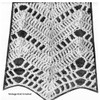 Crochet Cape Pattern Illustration Design 644