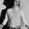 Knitting Pattern Teens Jacket in Seed Stitch