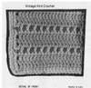 Girls Crochet Vest Pattern Detail, Alice Brooks 7119