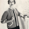 Beginners Knitted Cardigan Pattern with Open Front