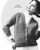 Knitted Plus Size Cardigan Pattern, Bulky with long sleeves
