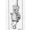 Laura Wheeler 897, Crochet Clown Pattern 