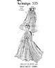 Barbie Doll Crochet Wedding Dress Pattern Design 525