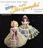 Vintage Crochet Doll Dress Pattern, Leaflet 1063