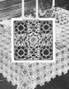 Vintage Crochet Tablecloth Square Pattern