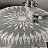 Vintage Diamond Round Cloth Crochet Pattern