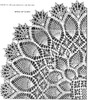 Pattern Illustration of crocheted Pineapple cloth