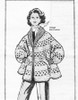 Mail Order Crocheted Coat Pattern, Vintage Laura Wheeler 689